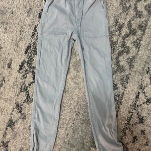 American Eagle Light Grey Soft High Waisted Jogger/Jegging Pant, Sz 2, Reg